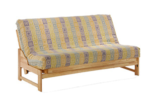 The Eureka Futon Sofa Sleeper- Natural