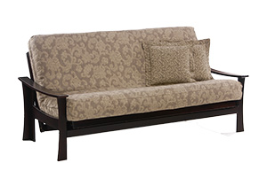 The Fuji Futon Sofa Sleeper - Dark Chocolate